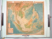 昭和十五年外南洋及印度支那半島地圖藏品圖，第3張